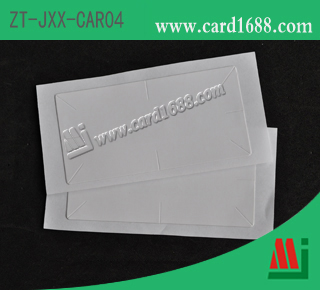 挡风玻璃标签(产品型号:ZT-JXX-CAR04)