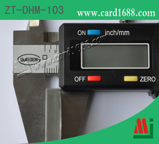 型号: ZT-DHM-103 (超高频陶瓷抗金属标签)