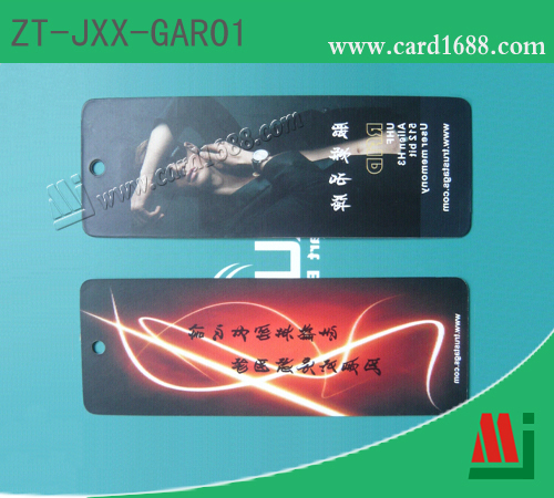 型号: ZT-JXX-GAR01 (服装吊牌标签)
