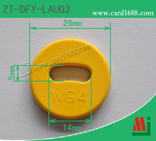 型号: ZT-DFY-LAU03 （PPS 洗衣标签）