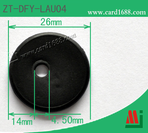 型号:ZT-DFY-LAU04（PPS 洗衣标签）