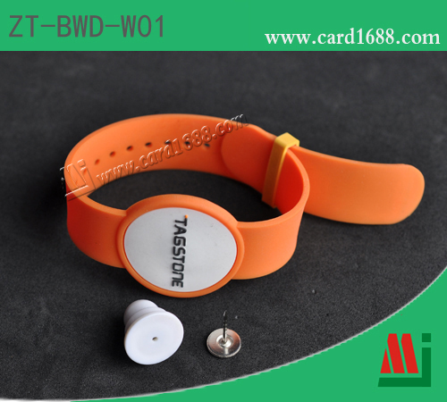 双频软PVC手腕带 (产品型号: ZT-BWD-W01)