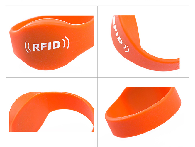 RFID椭圆硅胶腕带