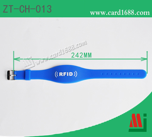 RFID双芯片硅胶腕带(手表扣)