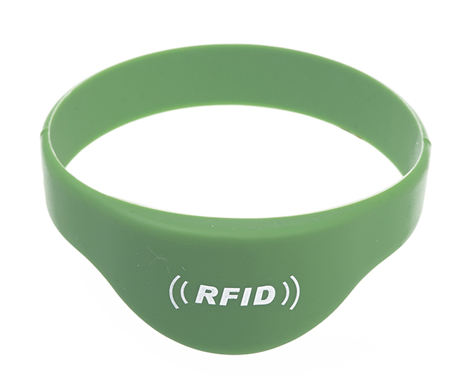 RFID半圆硅胶腕带