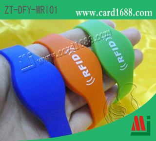 型号: ZT-DFY-WRI01（RFID 硅胶手腕带）