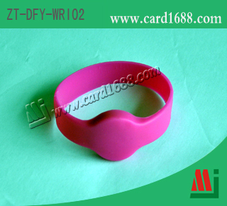 型号: ZT-DFY-WRI02 （RFID 硅胶手腕带）