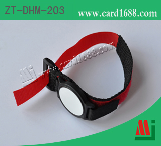 型号: ZT-DHM-203 (RFID 手腕带)
