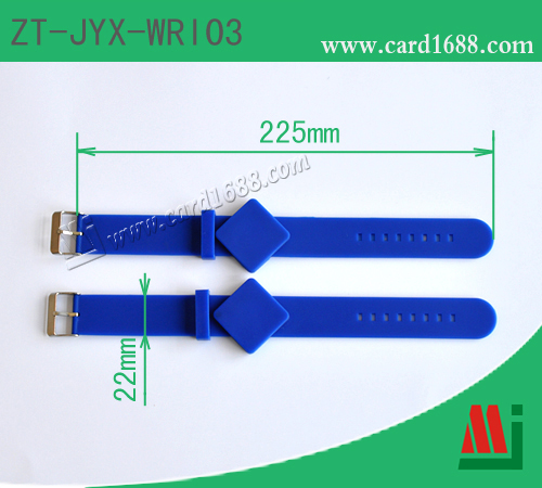 型号: ZT-JYX-WRI03（RFID 硅胶手腕带）