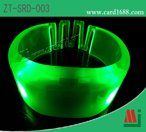 RFID+LED闪灯腕带 (产品型号: ZT-SRD-003)