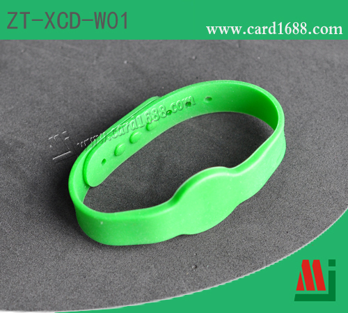 低频/高频硅胶手腕带 (产品型号: ZT-XCD-W01)