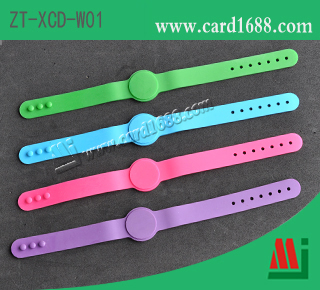 低频/高频硅胶手腕带 (产品型号: ZT-XCD-W01)