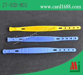 超高频硅胶手腕带 (产品型号: ZT-XCD-W02)