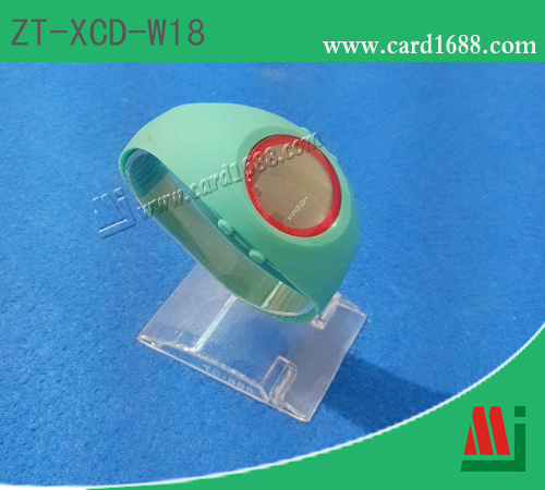 RFID+时钟硅胶腕带