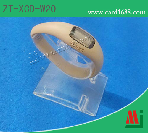 RFID+时钟硅胶腕带