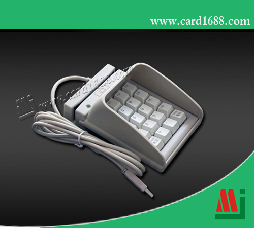 加密型磁卡读卡/密码键盘一体机: YD-736S