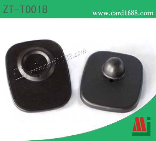 型号: ZT-T001B (方形迷你硬标签)