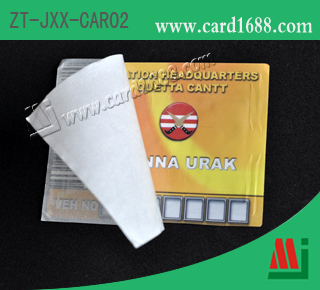 型号: ZT-JXX-CAR02 (车辆标签)