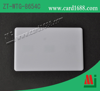 型号: ZT-WTG-8654C (RFID 车辆标签)