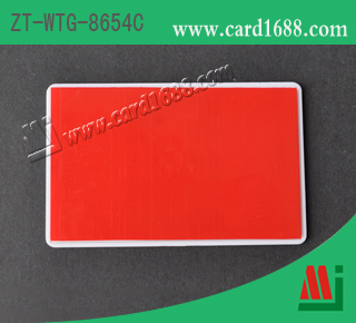 型号: ZT-WTG-8654C (RFID 车辆标签)