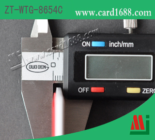 型号: ZT-WTG-8654C (RFID 车辆标签)
