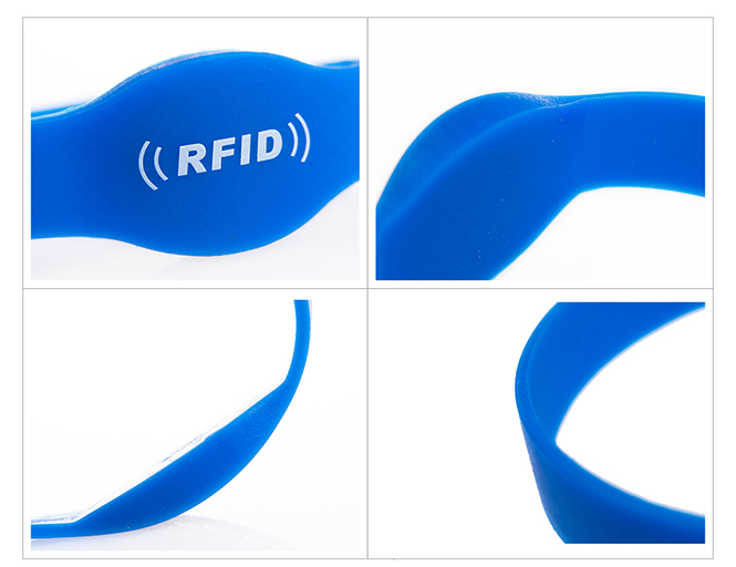 RFID椭圆硅胶腕带