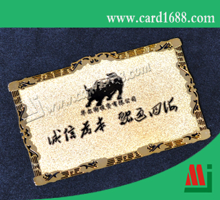定制形状金属卡