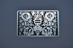 拉丝银+黑色磨砂